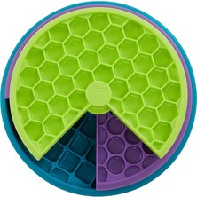 Wishora Store Hound Nina Ottosson Lickin' Layers – Köpekler Için Interaktif Zeka Oyuncağı – Daha Yavaş Yeme Hızı Için