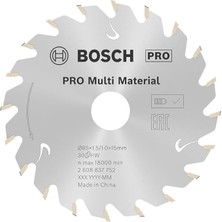 Wishora Store Professional Dairesel Testere Bıçağı, Standart ( 85 x 15 x 1,5 Mm, 30 Dişli, Akülü Daire Testere Aksesuarı)