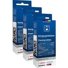 Wishora Store 3 x 10 Orijinal Reinigungstabletten Siemens Neff Gaggenau