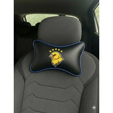 Car 3 Farklı Renk Seçeneğiyle Premium Deri 5 Yıldızlı Kanarya Serisi Araç Boyun Yastığı