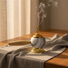 cosangroup Tütsülük Cezve | Dekoratif Tütsü Yakma Cezvesi | Metal Tütsülük |