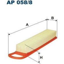 Filtron Fıltron AP058.8 - Hava Filtresi C3 09 C4 08 Berlıngo 10 P207 07 P308 07 P3008-PARTNER Tepee 10 1.4-1.6 16V