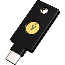 Wishora Store Yubikey 5c Nfc Iki Faktör Orijinallik USB ve Nfc Güvenlik Anahtarı