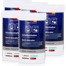 Wishora Store 5 x Hızlı Kireç Çözücü 250 G – Çamaşır ve Bulaşık Makinesi Için, Kireç Çözücü