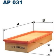 Filtron Fıltron AP031 - Hava Fıltresı Bmw M50 E34 89 95