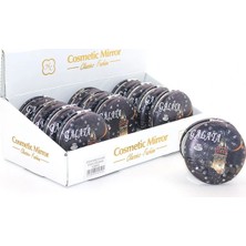 Marsilyan Taşlı Istanbul Tasarımı El Aynası Kalın Model 6