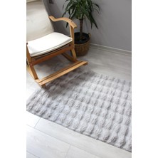 Bubble Tavşan Post Yumuşacık Tavşan Tüyü Yıkanabilir Ponpon Post Halı Bubble