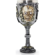 Marsilyan Tasarım Paslanmaz Çelik Kadeh Bardak Model 4