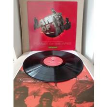 Plakperest Maymunlar Cehennemi / Planet Of The Apes - Jerry Goldsmith -1997 Japonya Basım Nadir Plak-2.el