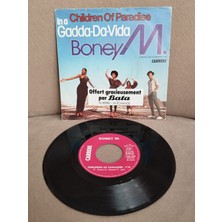 Plakperest Boney M. – Children Of Paradise / In A Gadda-Da-Vida - 1980 Fransa Basım  45 Lik Plak