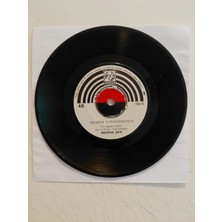 Plakperest Mediha Şen – Madem Küstün Dargındın  - Türkiye Basım 45 Lik Plak/kapaksız-2.el