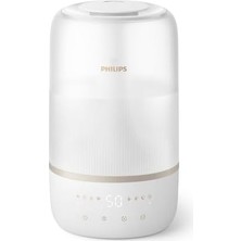 Wishora Store 1000 Serisi Hava Nemlendirici - Kuru Hava Belirtilerini Giderir, 41 M2'ye Kadar Odalar Için Etkili, 32 Saat Çalışma Süresi, Aromaterapi Özelliği, Skymist, Beyaz, HU1510/04