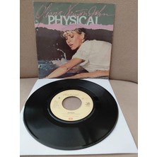Plakperest Olivia Newton-John –  Physical  - 1981 Hollanda Basım 45 Lik Plak-2.el