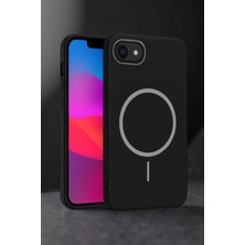 Fuchsia iPhone 16E ile Uyumlu Broş Kablosuz Şarj Özellikli Kapak - Turkuaz