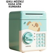 Fta Ticaret SAM51 Müzikli Işıklı Kumbara Su Yeşili