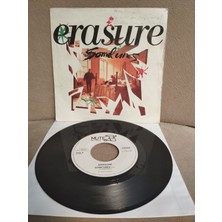 Plakperest Erasure – Sometimes - 1986 Belçika Basım 45 Lik Plak