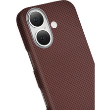 Fuchsia iPhone 16 ile Uyumlu Volt Kablosuz Şarj Özellikli Kapak - Kırmızı