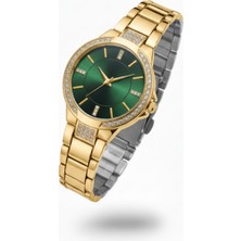 Leerybee Şıklığı Tamamlayan Parıltılı Taş Detaylı Kadın Kol Saati