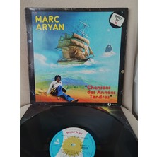 Plakperest Marc Aryan - Chansons Des Années Tendres - 1978 Belçika Basım Lp Plak Albüm Dönem Plak
