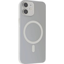 Fuchsia iPhone 11 ile Uyumlu Tuna Pc Slim Kablosuz Şarj Özellikli Kapak - Şeffaf