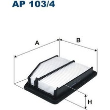 Filtron Fıltron AP103.4 - Hava Filtresi Honda Cıvıc Ix 1.6 I-Vtec 125HP 02/12-