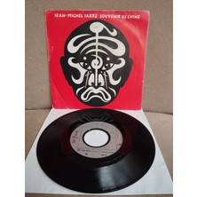 Plakperest Jean-Michel Jarre – Souvenir De Chine - 1982 Fransa Basım 45 Lik Plak- 2.el