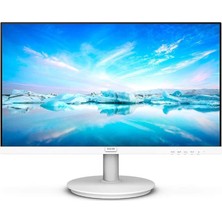 27 Phılıps 271V8AW/01 IPS 4ms 75MHZ 1xvga 1xhdmı Fhd 1920X1080 Hoparlör Flıcker-Free Vesa Beyaz