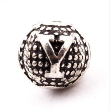 Zero Ozlstor 8 mm Metal Harf  Metal Tesbih Harfi -Y