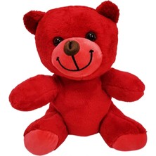Tp Buğz Kırmızı Peluş Oyuncak Ayıcık