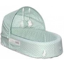 Marsilyan Taşınabilir Portatif Bebek Yatağı,sırt Çantasına Dönüşebilen Portatif Bebek Yatağı (Yeşil)