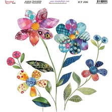 İSTANBUL HOBİ KUMAŞ TRANSFER KT 206  20X20CM