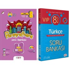 Lodos Yayınları 8. Sınıf Paragrafhane ve Editör Türkçe Soru Bankası Seti 2 Kitap