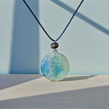 Ankh Ocean Epoksi Kolye