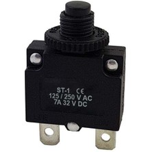 Powermaster IC-271S St-1 Termik Resetli Sigorta 125/250V Ac 32V Dc 7 Amper