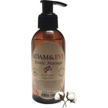 Nisas Süper Adam & Eve Natural Massage Oil Kokusuz Vücut Masaj Yağı 2ADET 120 ml