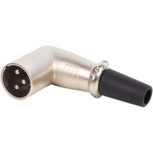 Canon Fiş Erkek 90 Derece L Tip Xlr Jack Fiş