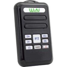 Wln KD-C80 3-5 Km 16 Kanal Radyolu Deprem Çantası Için Mini Telsiz