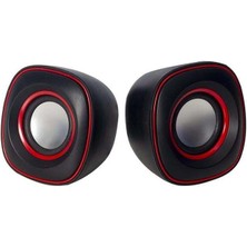 Magicvoice D-015 1+1 USB Mini Hoparlör - Speaker (2*5 Watt - 4 Ohm)