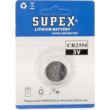 Supex CR2354 3 Volt Lityum Pil Tekli