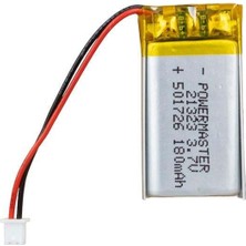 Powermaster 501726 3.7 Volt 180 Mah Lityum Polimer Pil