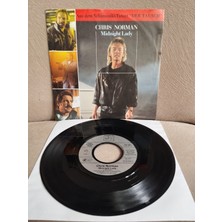 Plakperest Chris Norman – Midnight Lady -  1986  Almanya Basım 45 Lik Plak