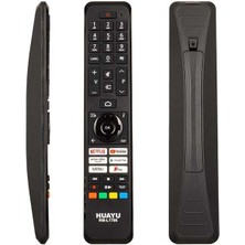 Huayu Rm-L1796 Netflix-Youtube-Prime Video-Google Play- Menu-Tv3 Play Tuşlu Vestel Universal Lcd Led Tv Kumanda