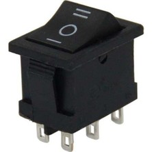 Powermaster Mini Işıksız Anahtar 6p On-Off-On 6p IC-123-6