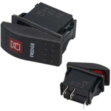 Powermaster Buzdolabı Sembollü Işıklı 3 Pinli On-Off 12-24V Marin Switch