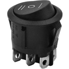 IC-134-6 Yuvarlak On-Off-On 6p Switch Anahtar