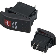 Powermaster ﻿hidrafor Sembollü Işıklı 3 Pinli On-Off 12-24V Marin Switch