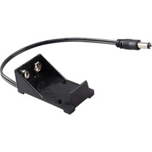 Powermaster Jack’lı 9 Volt Için 2.1 mm Pil Yuvası (IC-232B)