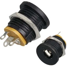 IC-258 Dc Jak 2.5mm Somunlu Ø12MM
