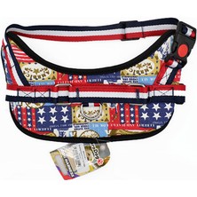 Ozlstor Eurodog Desenli Fular Tipi Göğüs Tasması Xl