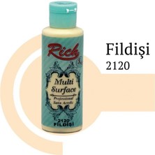 Kaia Rich Multi Surface 2120 Fildişi Akrilik Boya 120 cc